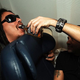 Korn drinking Jack Daniels on a private flight